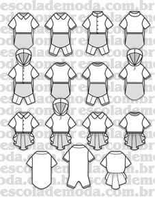 Moldes de roupas para cães